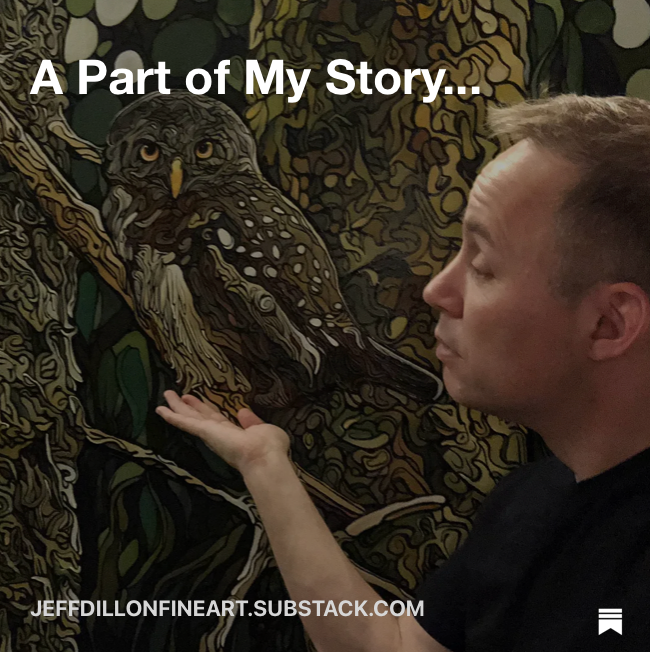Jeff Dillon fine art landscape painting shaped by Canadian nature, seasonal colour, and personal memory