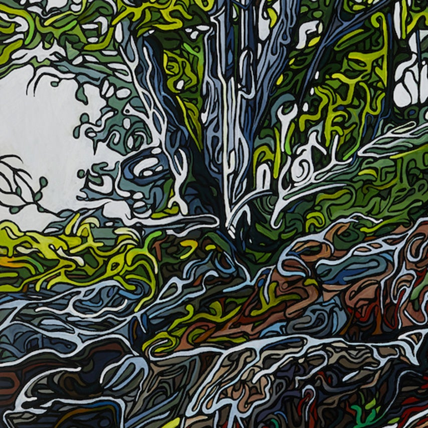 #107 “藏在树叶下”