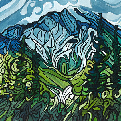#211 – Chaîne de montagnes Windy Jasper