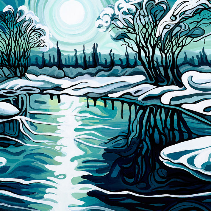 #270 – Lever de lune gelé