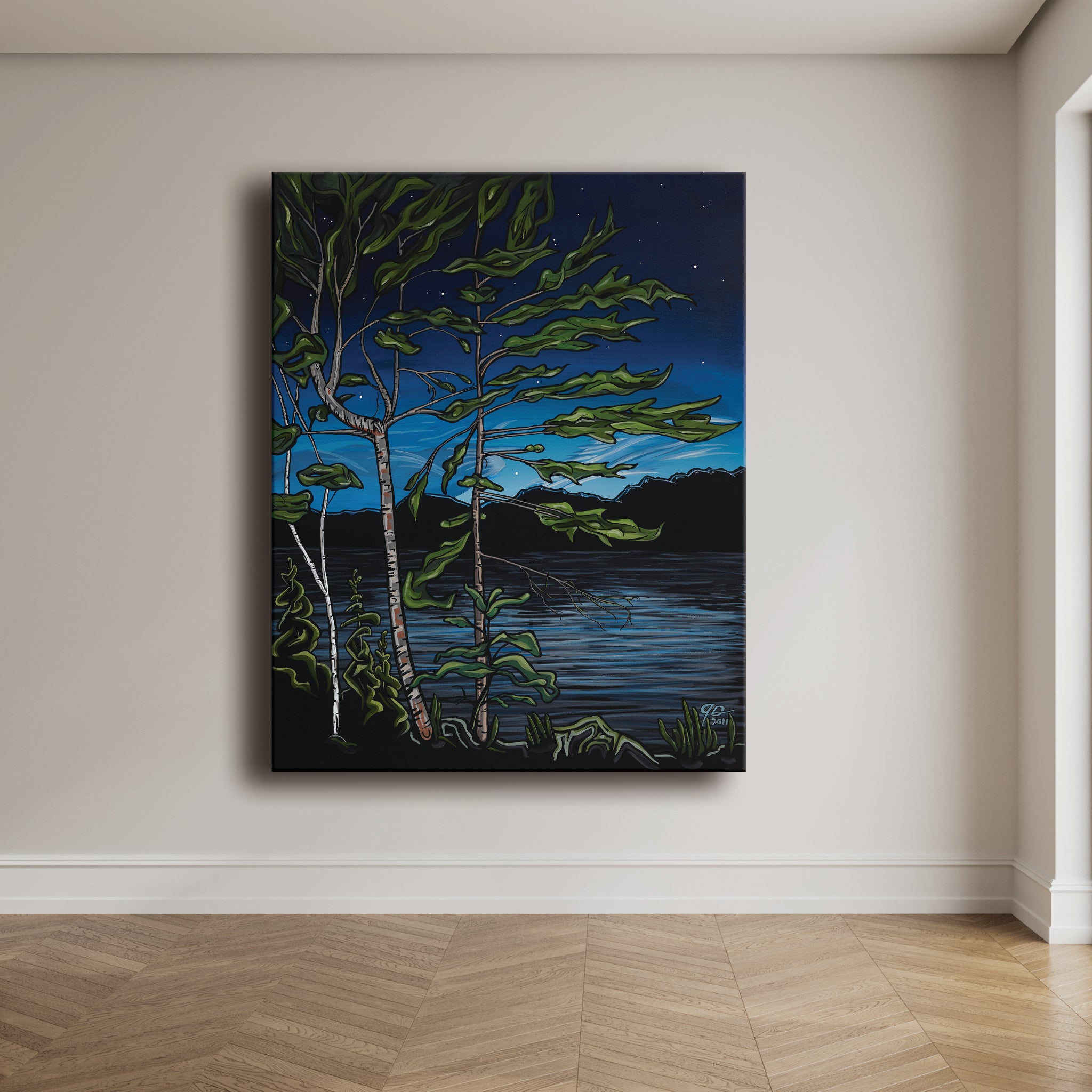 #3 “黄昏时的绿色火焰”