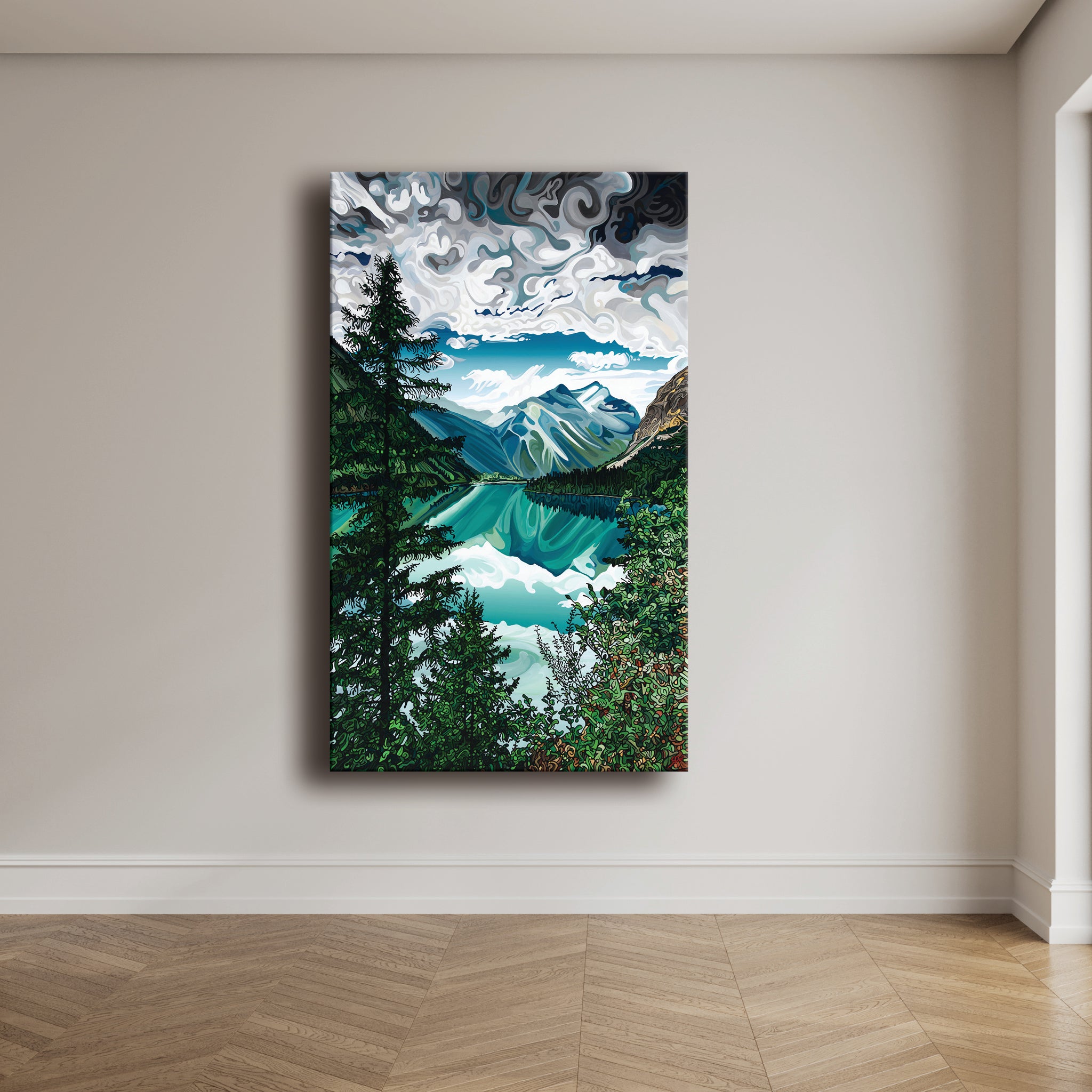 #261 “暴风雨下的天空”