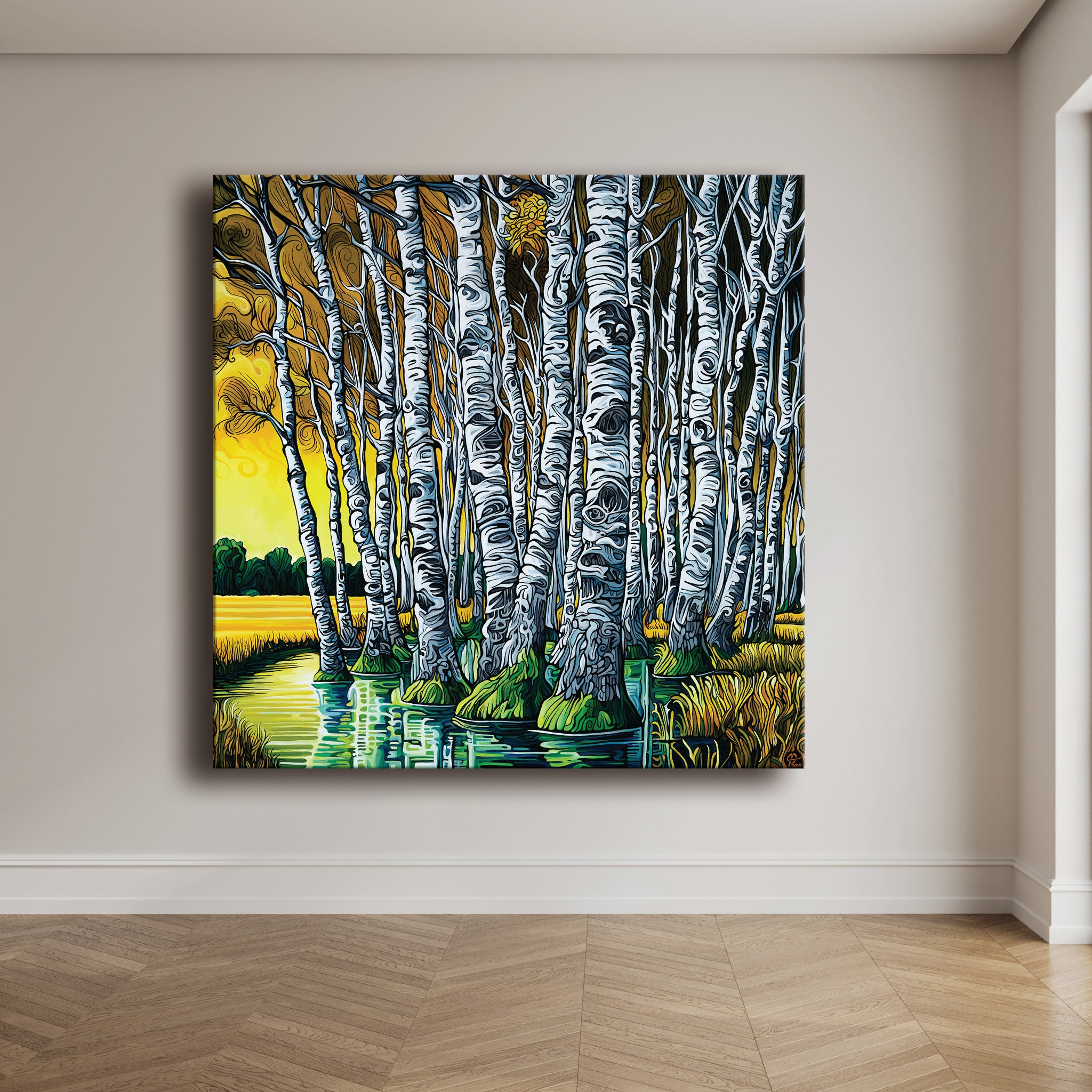 #287 "Golden Warm Embrace"