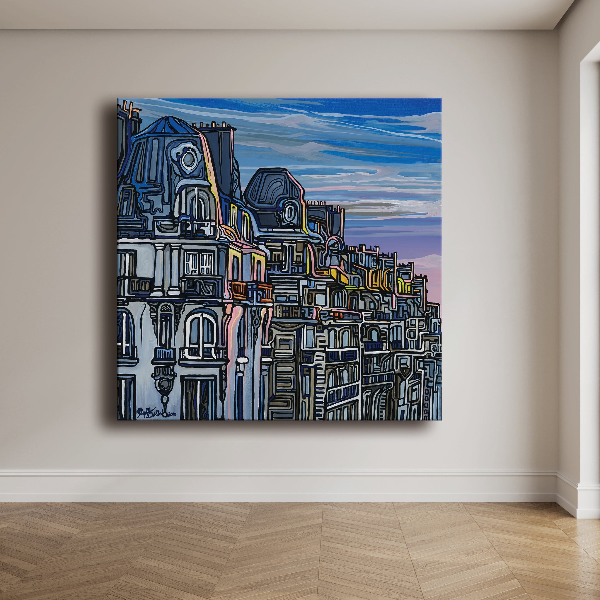 #91 "Sun Touched Paris"