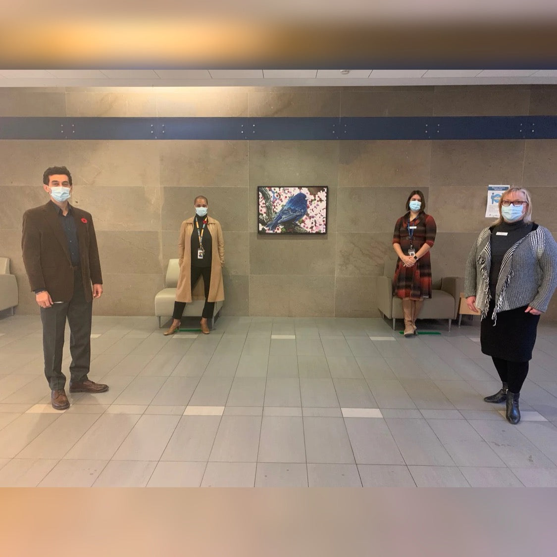 Jeff Dillon Art at Children's Healthcare Canada 2021