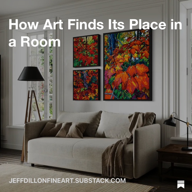 How Art Finds Its Place in a Room