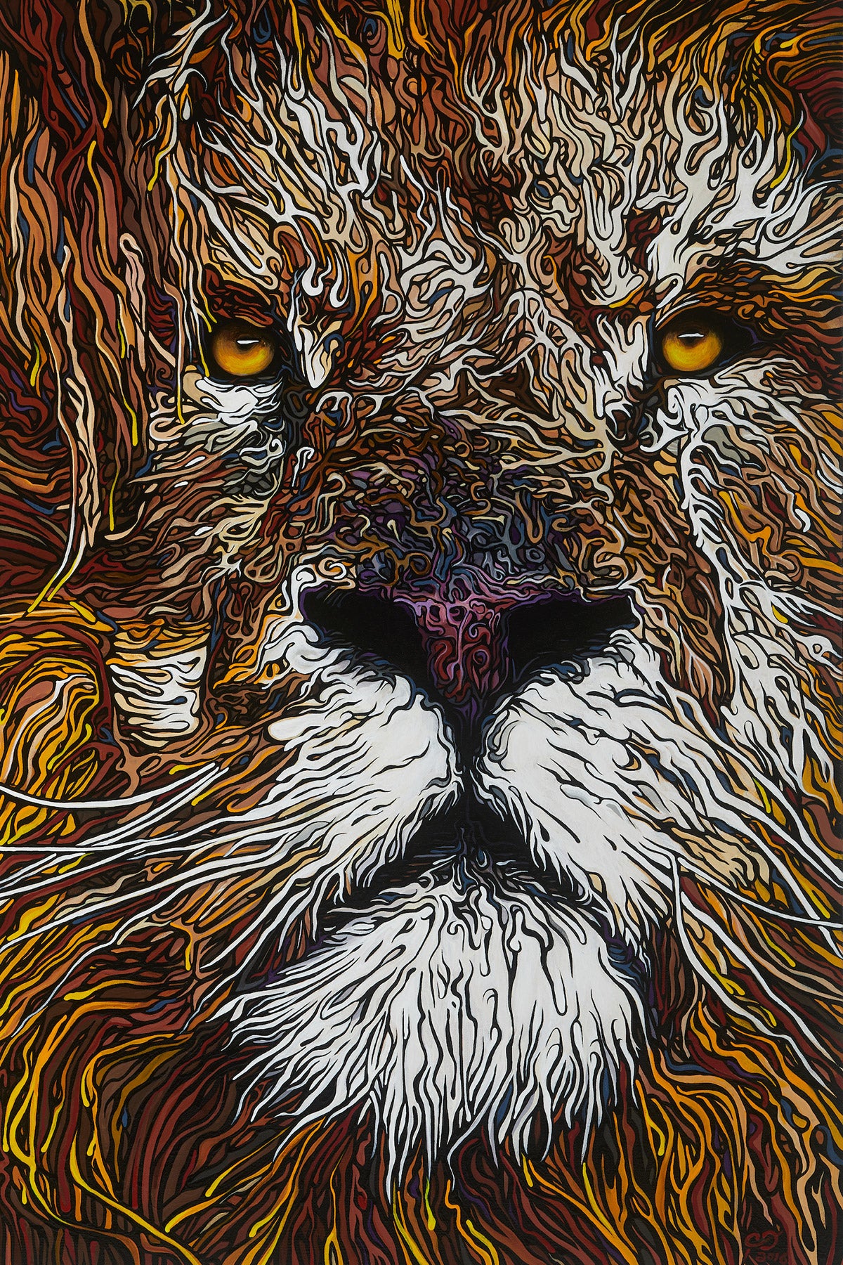 100-dancing-with-the-lion-prints