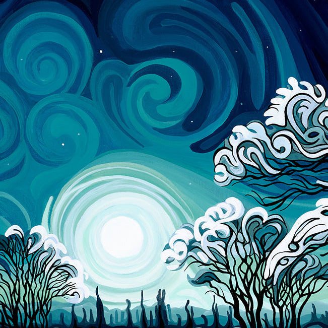 #270 – Lever de lune gelé