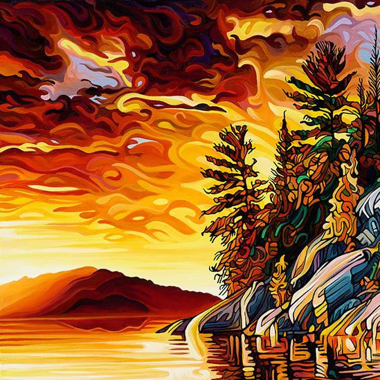 #285 – Ciel cramoisi radieux