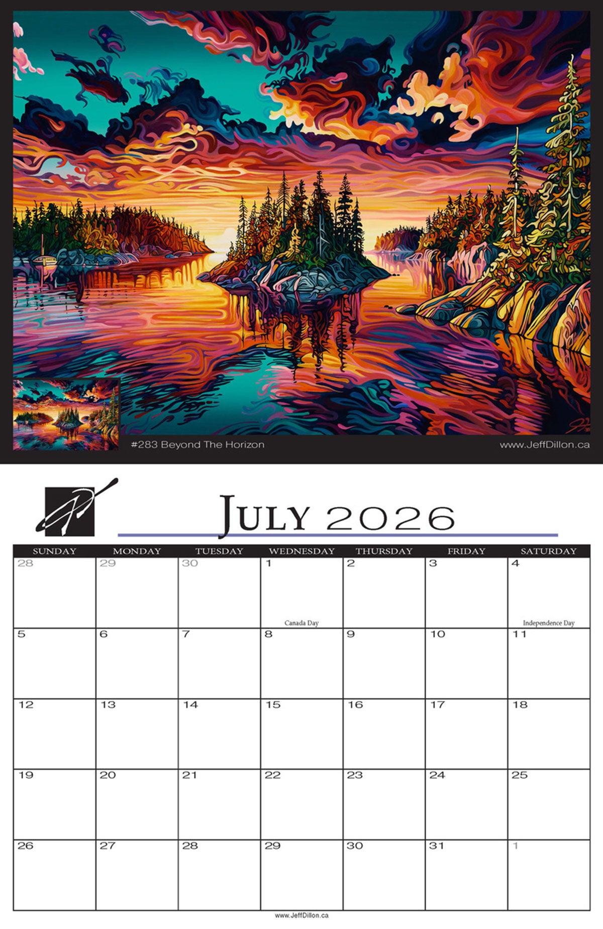 Wall Calendar 2026