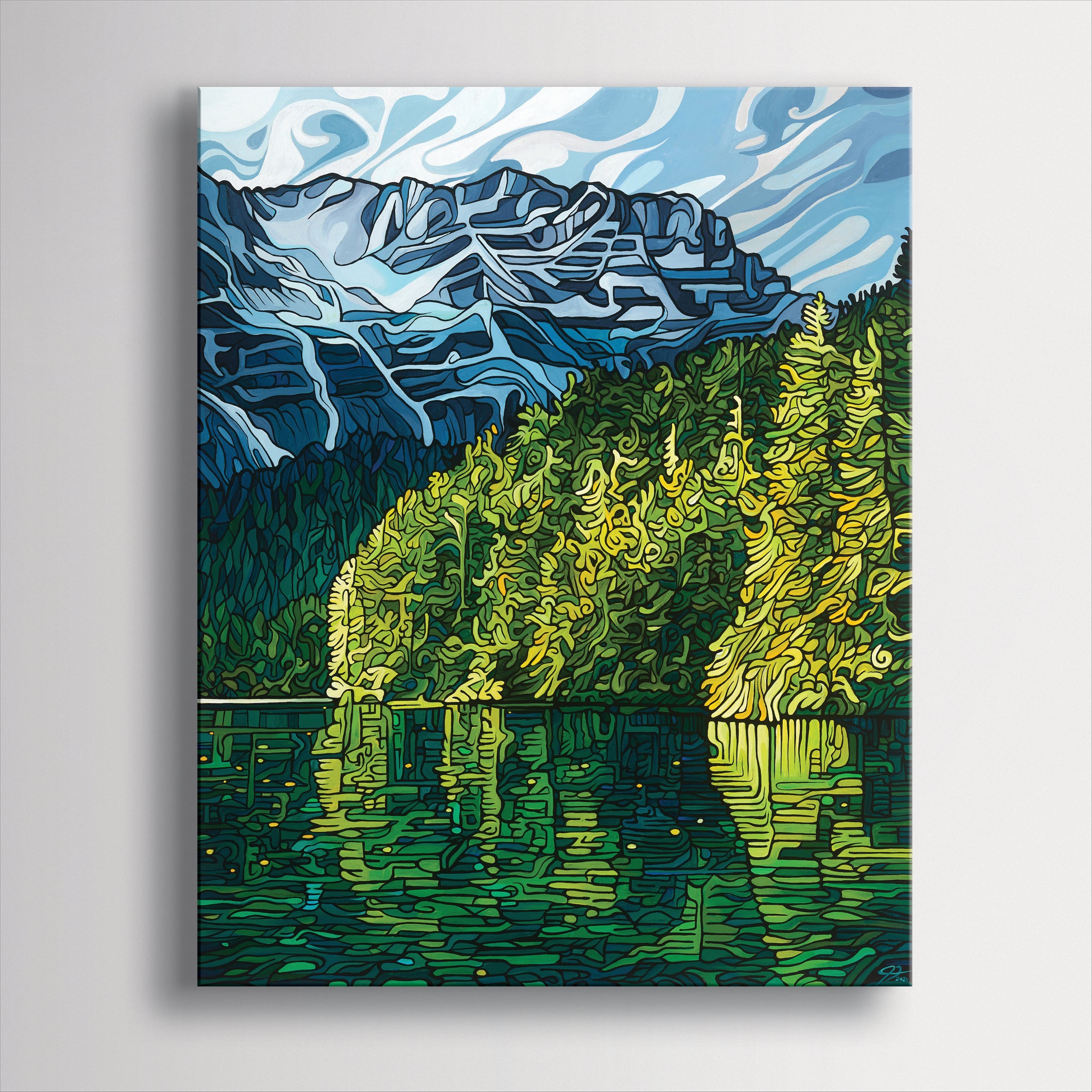 #206 – Réflexion émeraude