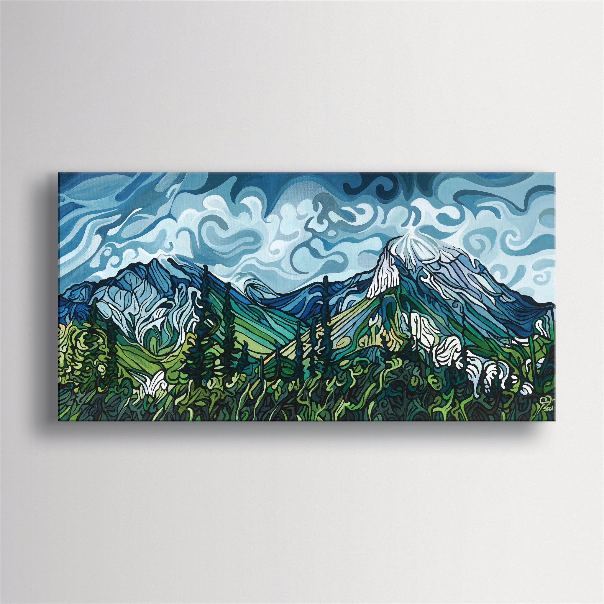 #211 – Chaîne de montagnes Windy Jasper