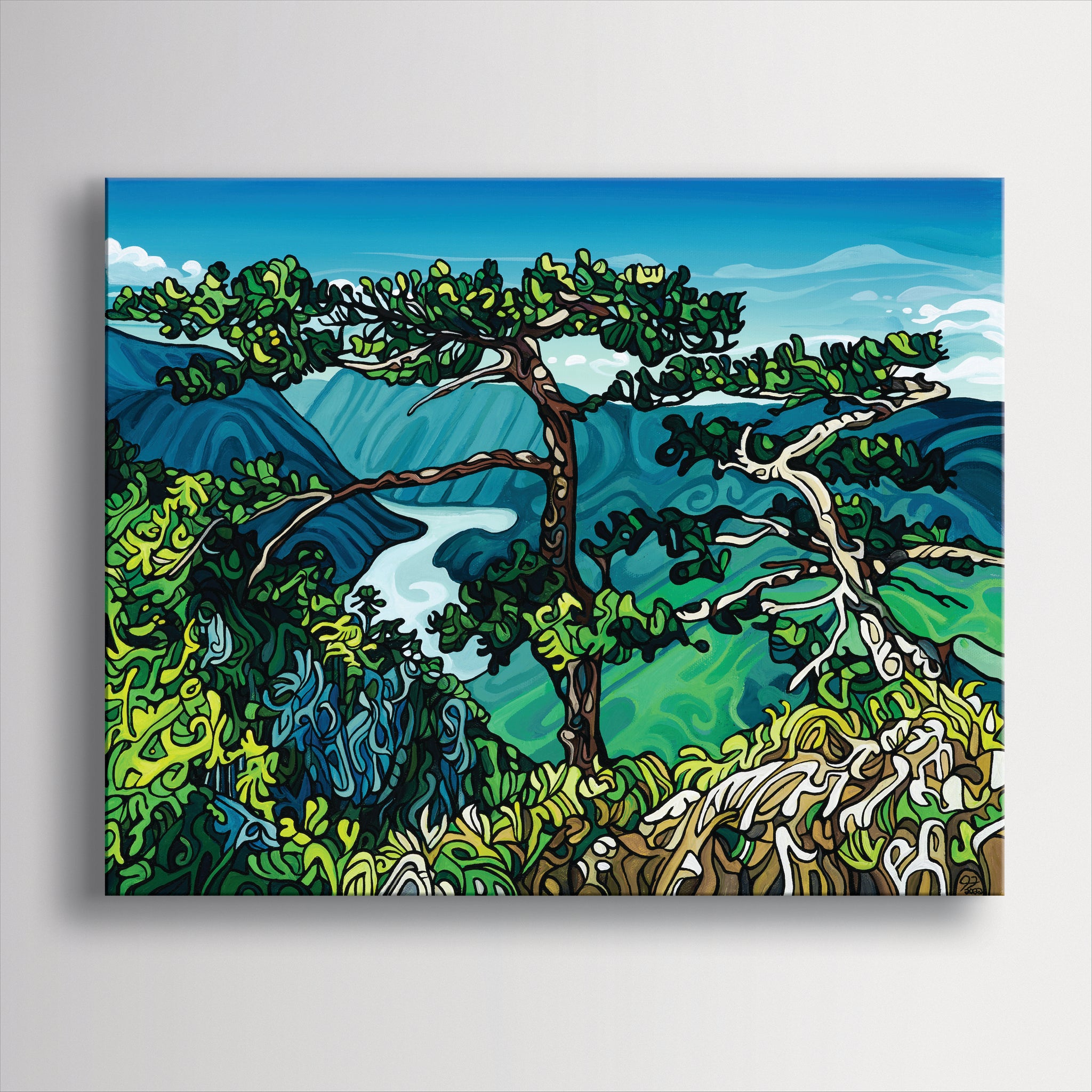 #233 – Horizon bleu doux