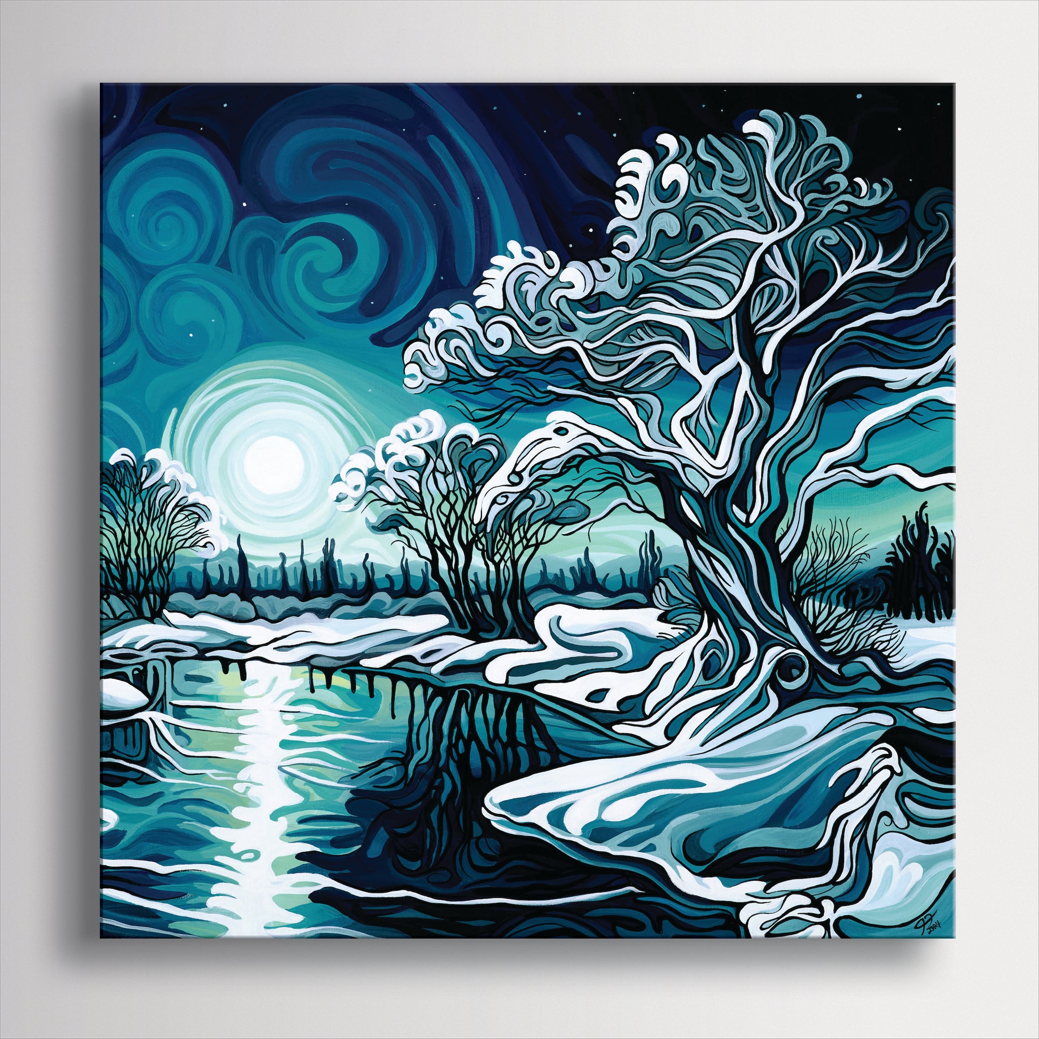 #270 – Lever de lune gelé