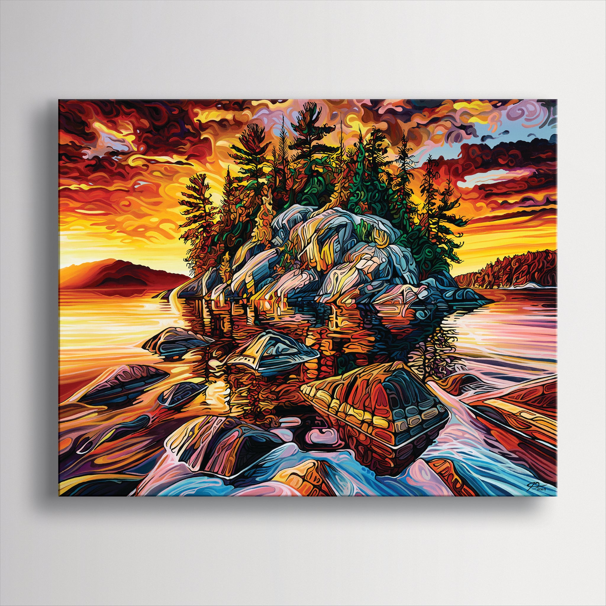 #285 – Ciel cramoisi radieux