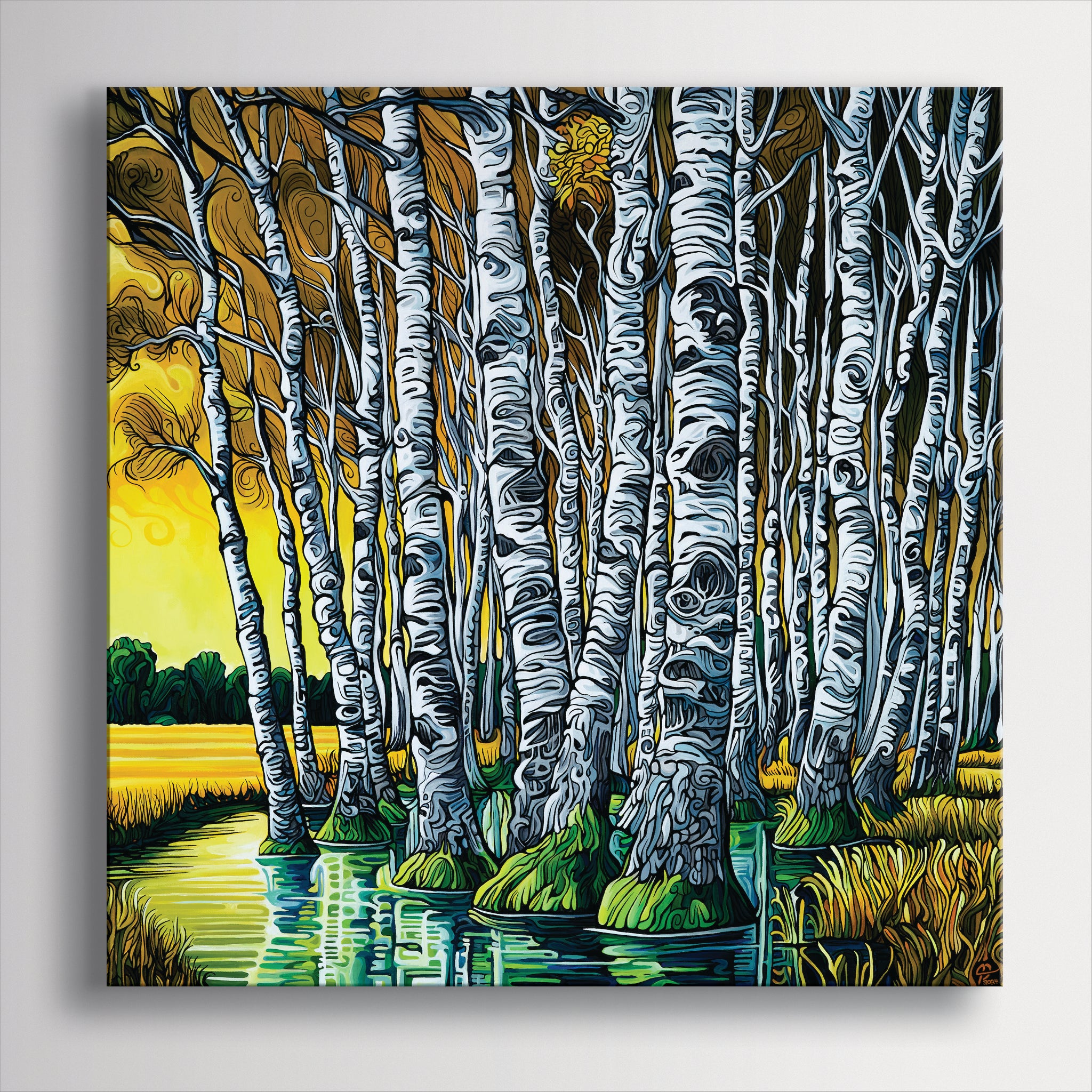 #287 – Étreinte dorée et chaleureuse