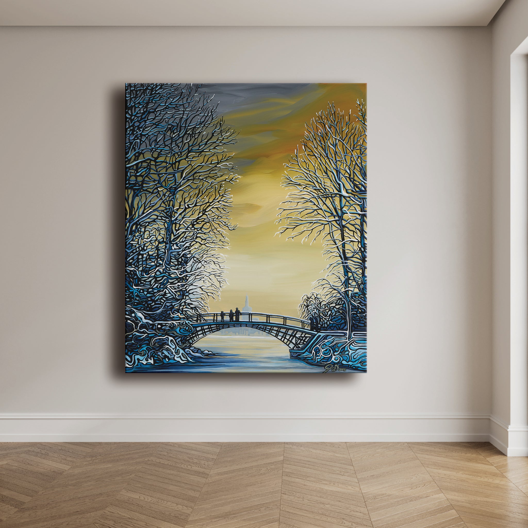 #81 "City Park Night Glow"